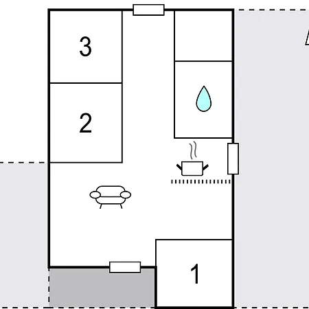 Lovely In With Kitchen בית נופש Jerup